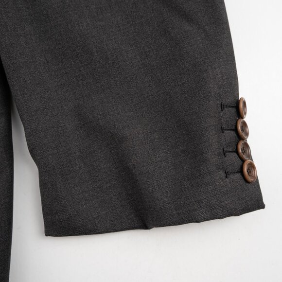 HUGO BOSS Loro Piana Super 100's charcoal grey wool blazer 42L - Picture 9 of 11